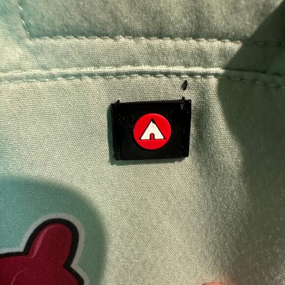 Airwalk Size Large Swimming Trunks Mint Green with Bombpop Popsicles - Picture 10 of 12